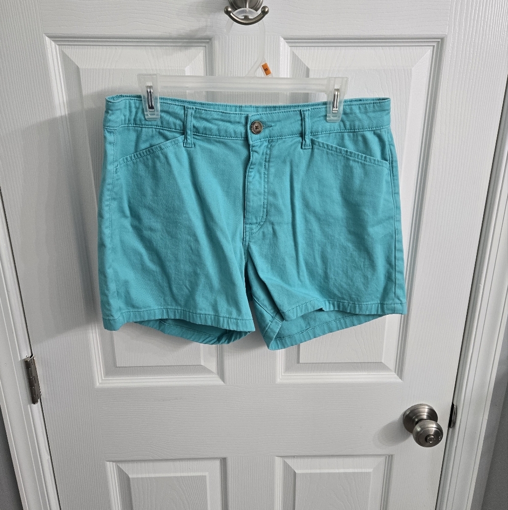 Stylish Teal Women's Bermuda Shorts